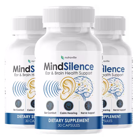 Three bottles of MindSilence